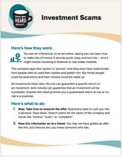 Investment Scams