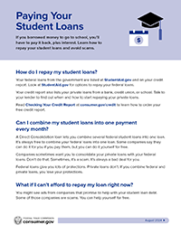 Paying Your Student Loans