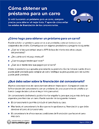 Getting a Car Loan