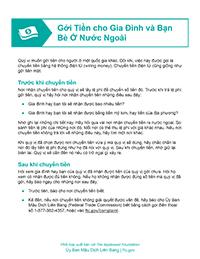 image of Sending Money to Family and Friends Overseas (Vietnamese)