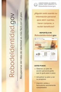 image of IdentityTheft.gov Bookmark (Spanish)