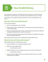 image of Your Credit History: What to do