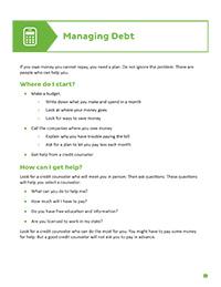 image of Managing Debt: What to do