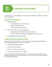 image of Manejar sus deudas: Qué hacer