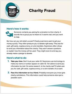 Charity Fraud