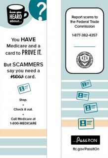 image of Health Care Scams Bookmark