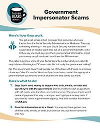 Government Impersonator