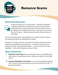 Romance scams