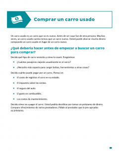 do you want to buy a car in spanish