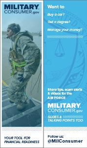 image of Military Consumer Bookmark - Air Force