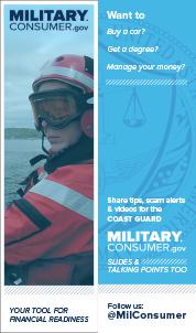 image of Military Consumer Bookmark - Coast Guard